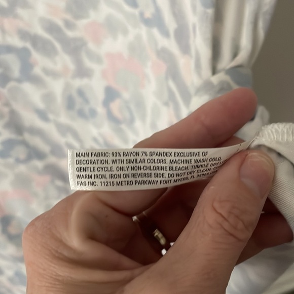 SOMA Leopard Print Nightgown, size small - Picture 3 of 3